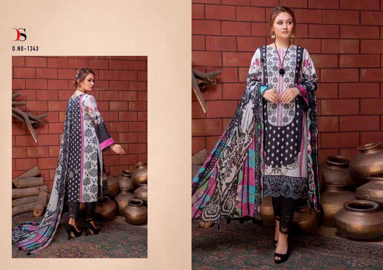 DEEPSY PRESENTS CHARIZMA BEYOND COTTON & CHIFFON DUPATTA  PAKISTANI SUIT WHOLESALE RATE IN SURAT - SAI DRESSES 