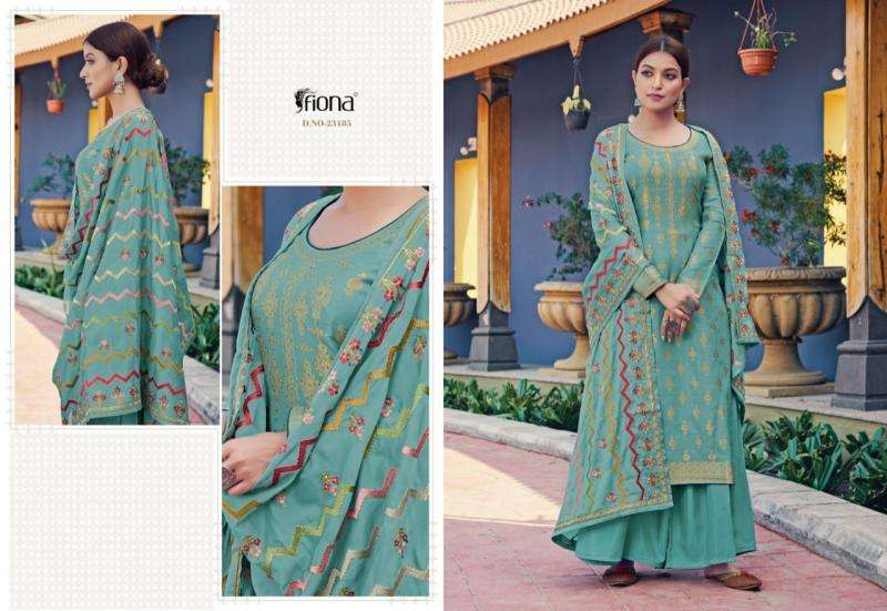 FIONA PRESENTS DS. NO. 23181 TO DS. NO. 23187 WHOLESALE RATE IN SURAT SAI DRESSES