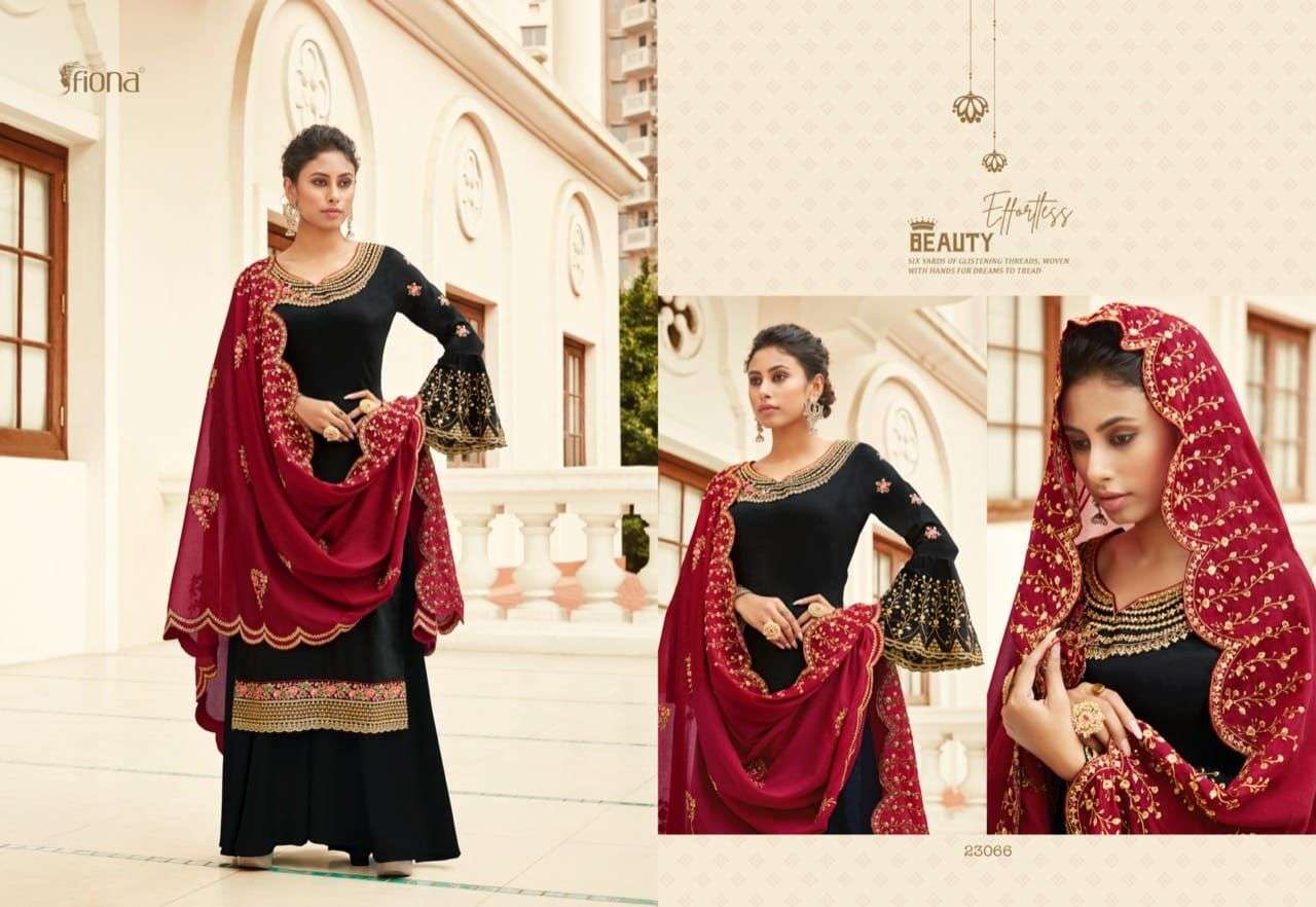FIONA PRESENTS LATEST CATALOGUE GHAZAL WHOLESALE RATE IN SURAT SAI DRESSES