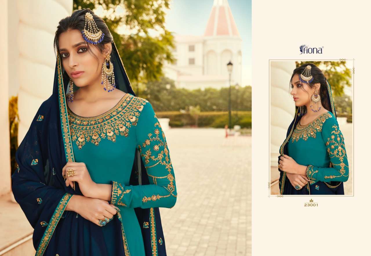 FIONA PRESENTS LATEST CATALOGUE MAYRA WHOLESALE RATE IN SURAT SAI DRESSES