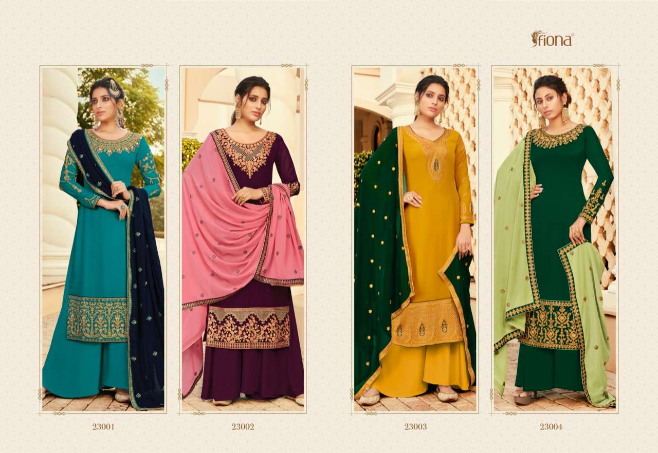 FIONA PRESENTS LATEST CATALOGUE MAYRA WHOLESALE RATE IN SURAT SAI DRESSES