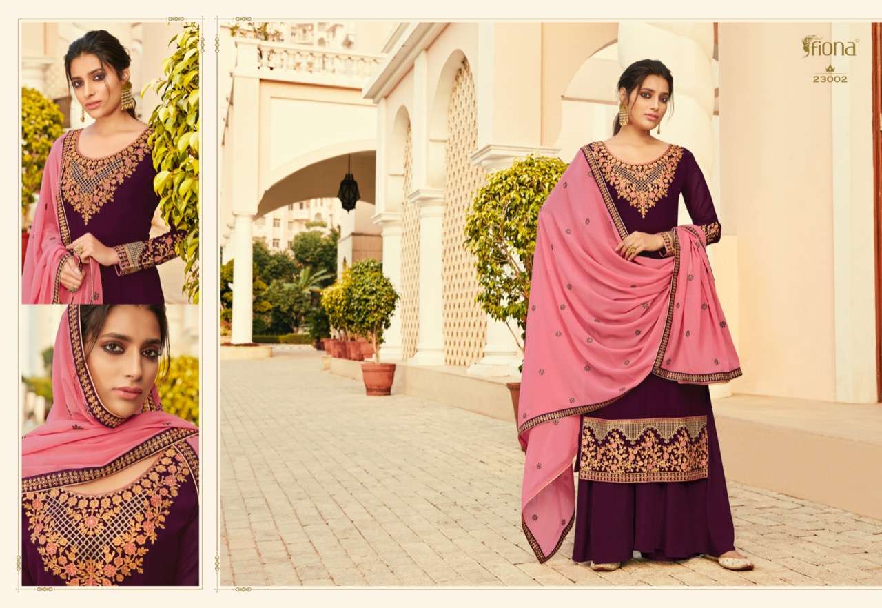 FIONA PRESENTS LATEST CATALOGUE MAYRA WHOLESALE RATE IN SURAT SAI DRESSES