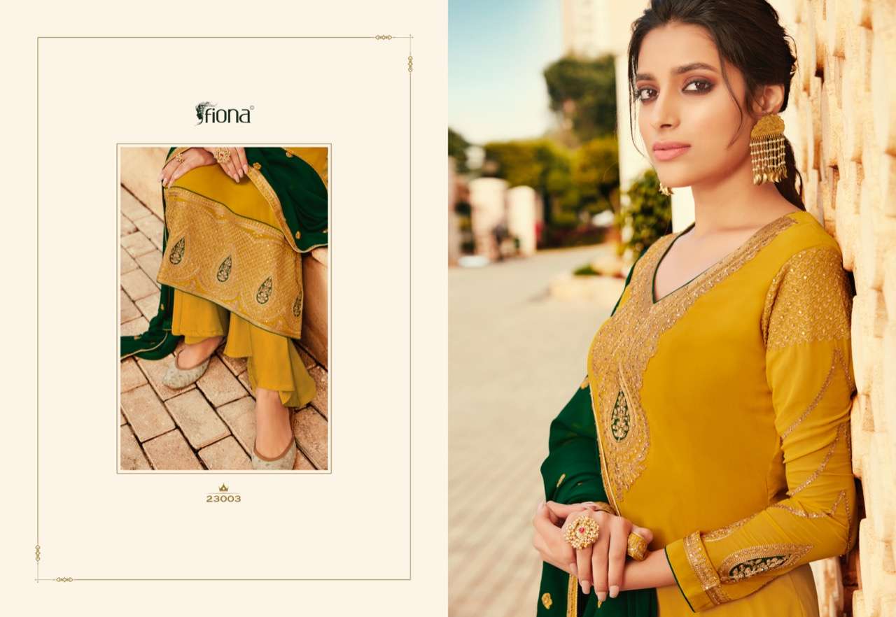 FIONA PRESENTS LATEST CATALOGUE MAYRA WHOLESALE RATE IN SURAT SAI DRESSES