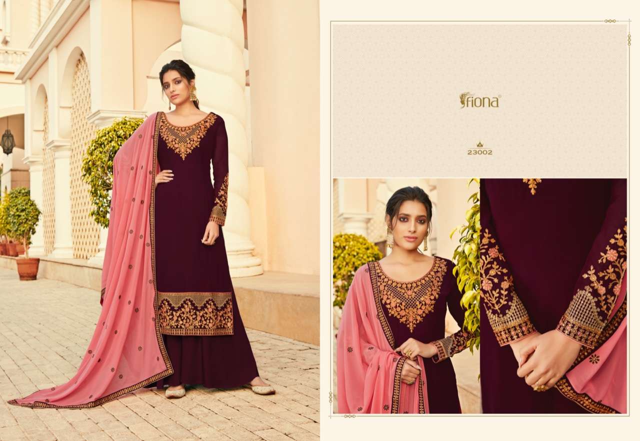 FIONA PRESENTS LATEST CATALOGUE MAYRA WHOLESALE RATE IN SURAT SAI DRESSES