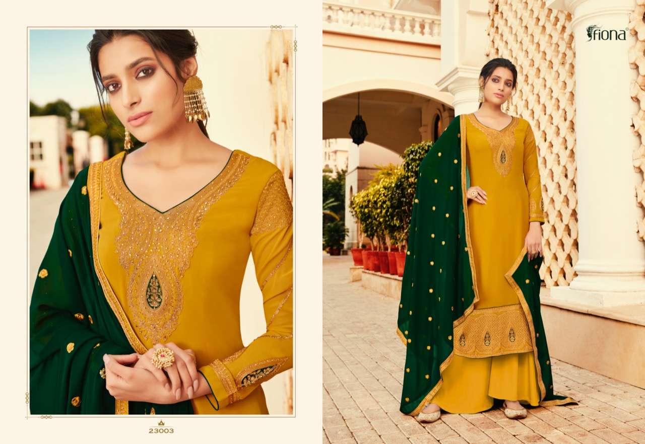 FIONA PRESENTS LATEST CATALOGUE MAYRA WHOLESALE RATE IN SURAT SAI DRESSES