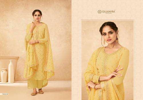 Gulkayra Designer Anvi 7022 Colors Suits in Wholesale Rate in Surat- Sai Dresses