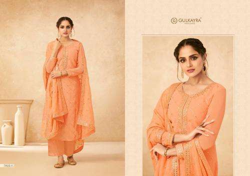 Gulkayra Designer Anvi 7022 Colors Suits in Wholesale Rate in Surat- Sai Dresses