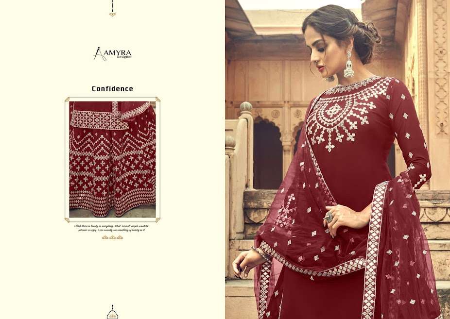 Kalakari Aamyra Designer Designer Dress Material in wholesale Rate on Surat- Sai Dresses 