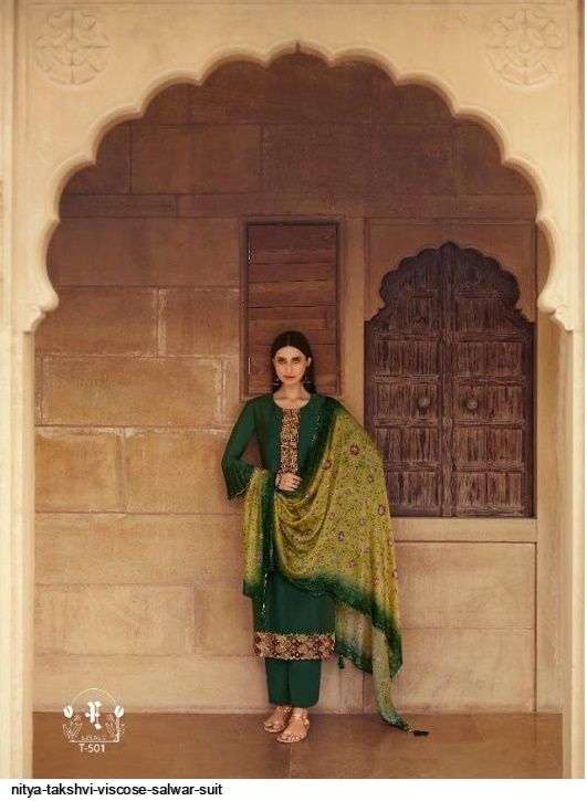 LT NITYA PRESEBTS LATEST CATALOGUE  TAKSHVI WHOLESALE RATE IN SURAT