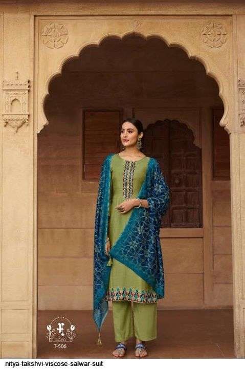 LT NITYA PRESEBTS LATEST CATALOGUE  TAKSHVI WHOLESALE RATE IN SURAT