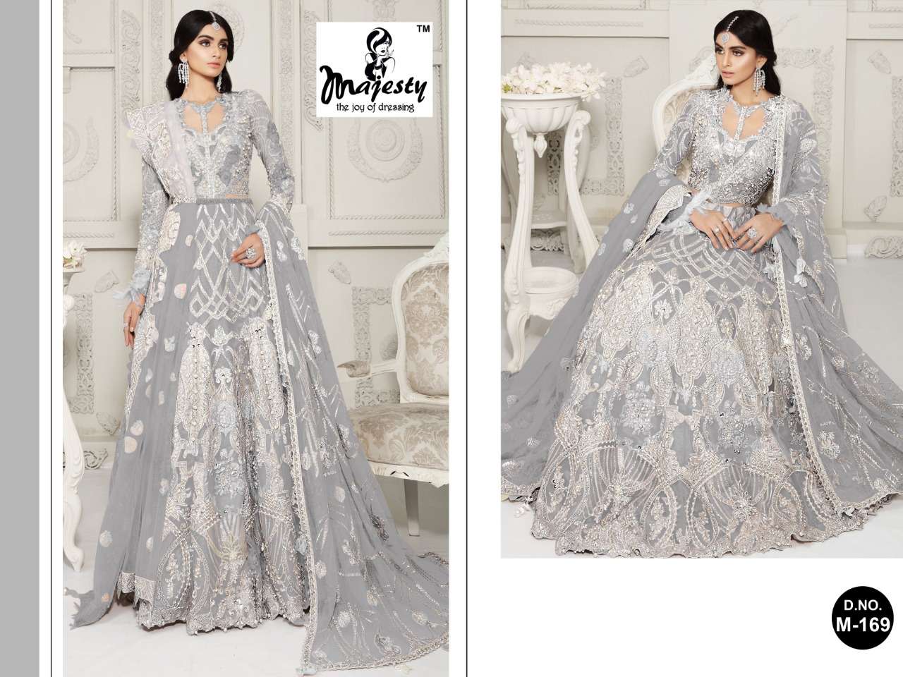 MAJESTY PRESENTS LATEST CATALOG NOORY VOL-04 WHOLESALE RATE IN SURAT- SAI DRESSES