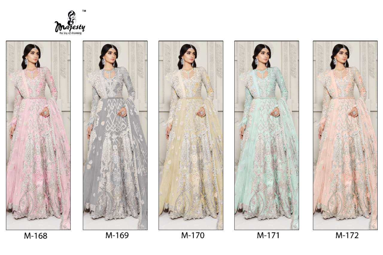 MAJESTY PRESENTS LATEST CATALOG NOORY VOL-04 WHOLESALE RATE IN SURAT- SAI DRESSES