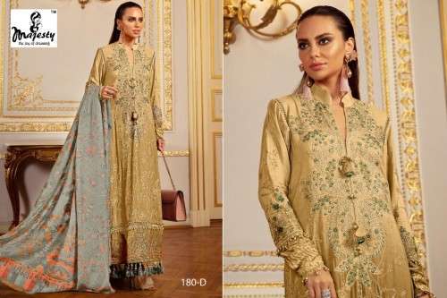 Maria Hit Vol 13 Majesty Pakistani Dress Material in Wholesale Rate in Surat- Sai Dresses