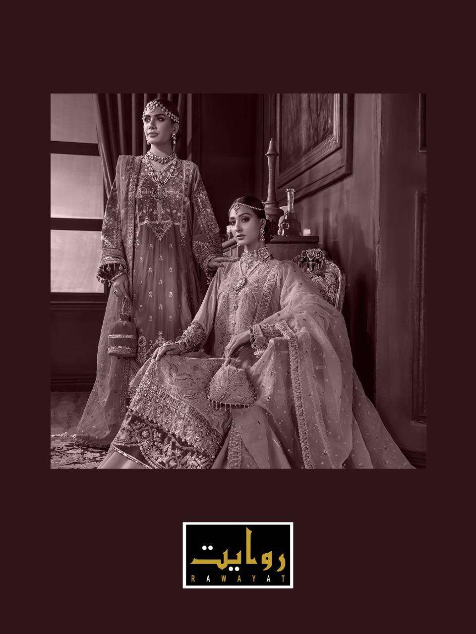 RAWAYAT PRESENTS LATEST PAKISTANI CONCEPT CATALOG ANAYA VOL-03 WHOLESALE RATE IN SURAT- SAI DRESSES