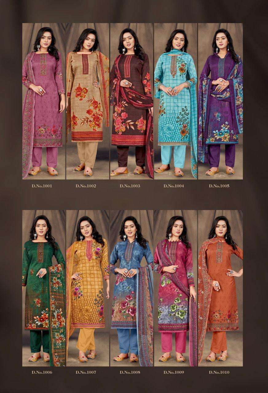 ROLI MOLI CREATION PRESENTS NEW CATALOGUE MALLIKA WHOLESALE RATE IN SURAT- SAI DRESSES