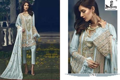 ROSE EDITION MAJESTY PANT STYLE DRESS MATERIAL IN WHOLESALE RATE IN SURAT- SAI DRESSES