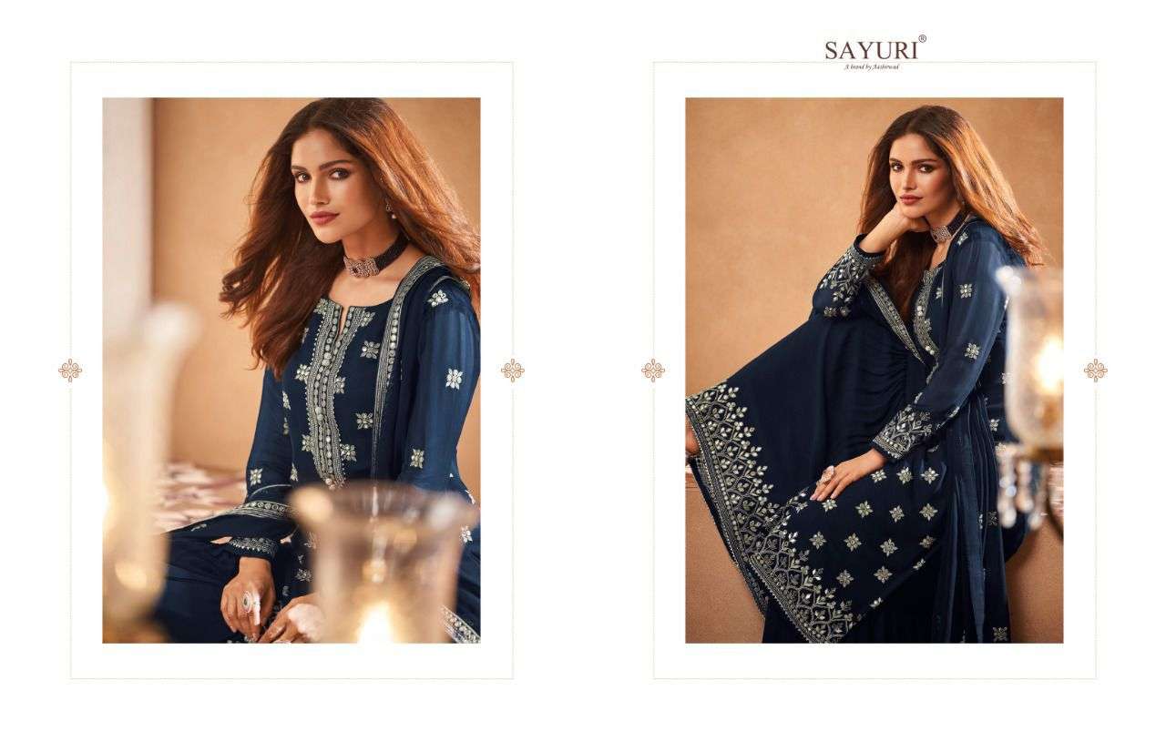 Sayuri Inara 129 Series Georgette Salwar Suit Collection IN WHOLESALE RATE IN SURAT- SAI DRESSES