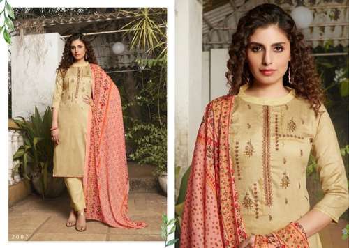  7 CLOUDS PRESENT NASHA VOL 2  PURE JAM KASHMIRI WORK SUITS COLLECTION IN WHOLESALE PRICE IN SURAT - SAI DRESSES