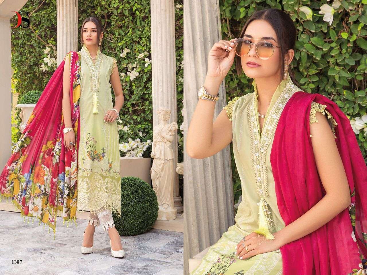 Deepsy Present Maria B M Print 22 Pakistani Dress Material In Wholesale Price In Surat - Sai Dresses