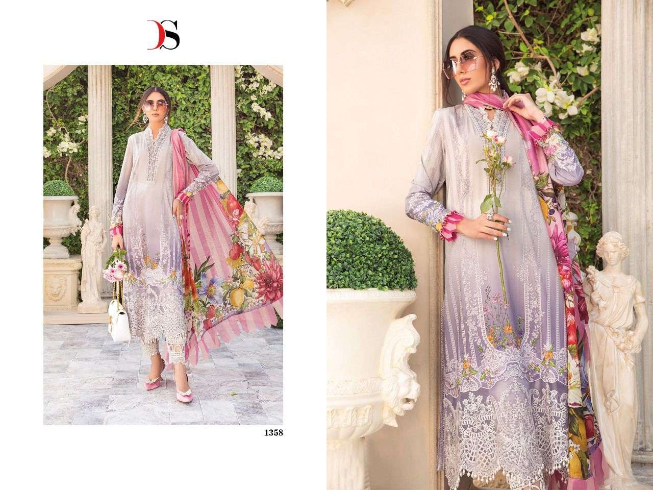 Deepsy Present Maria B M Print 22 Pakistani Dress Material In Wholesale Price In Surat - Sai Dresses