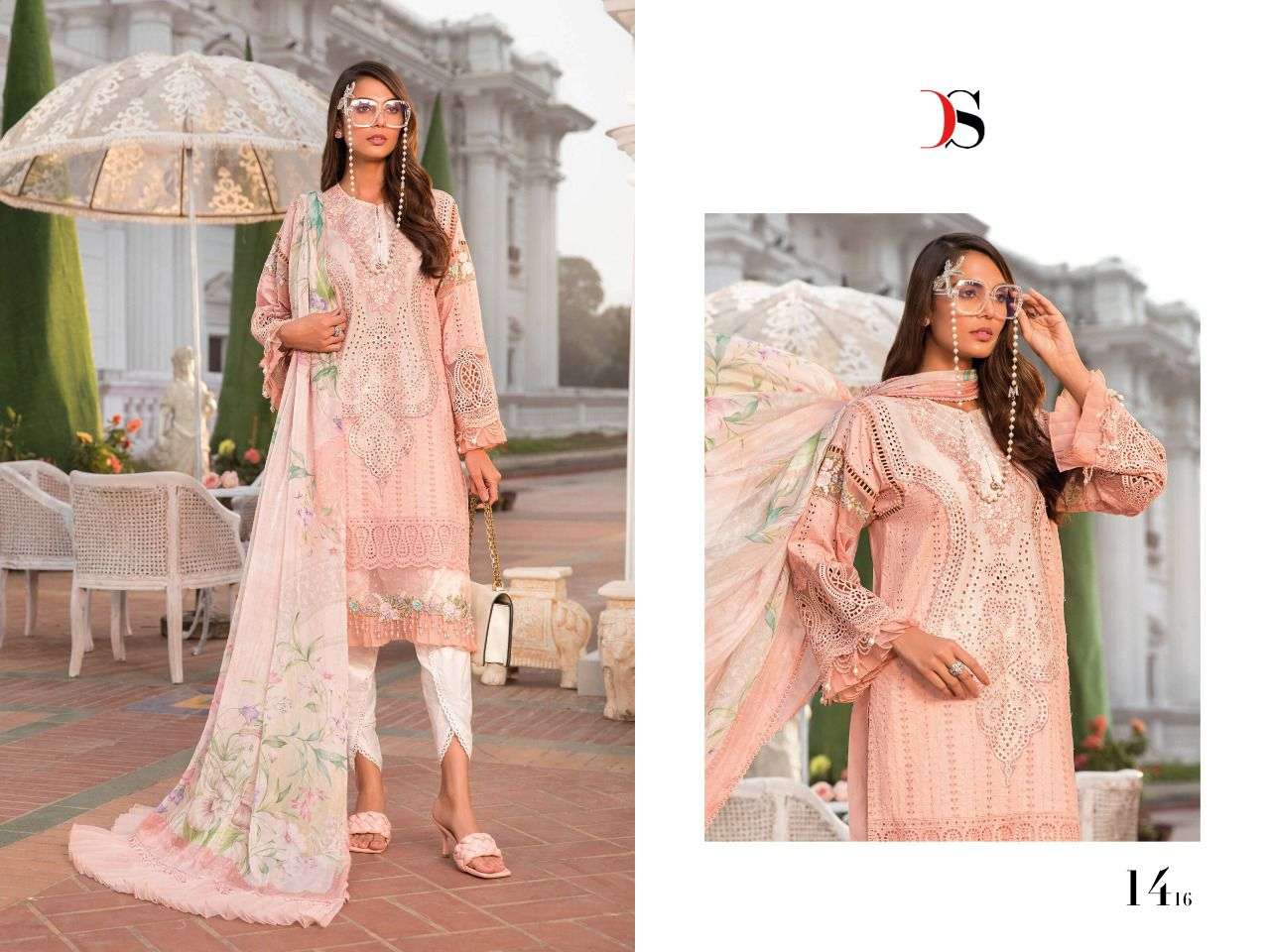 DEEPSY PRESENTS MARIA B LAWN-22  COLLECTION IN WHOLESALE RATE IN SURAT - SAI DRESSES 