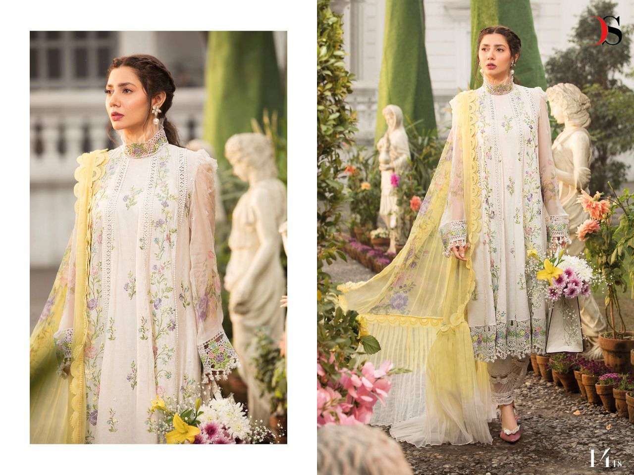 DEEPSY PRESENTS MARIA B LAWN-22  COLLECTION IN WHOLESALE RATE IN SURAT - SAI DRESSES 
