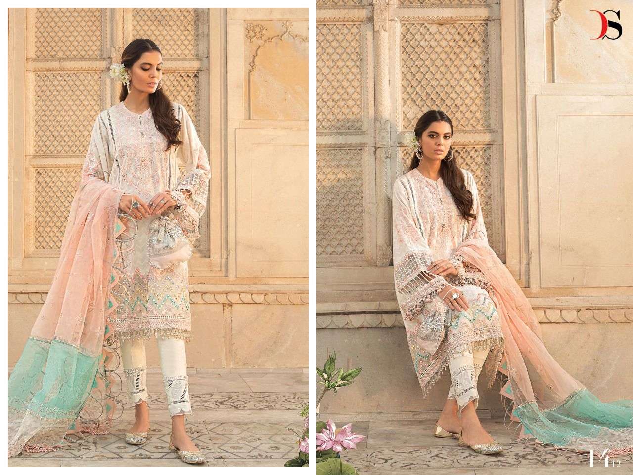 DEEPSY PRESENTS MARIA B LAWN-22  COLLECTION IN WHOLESALE RATE IN SURAT - SAI DRESSES 