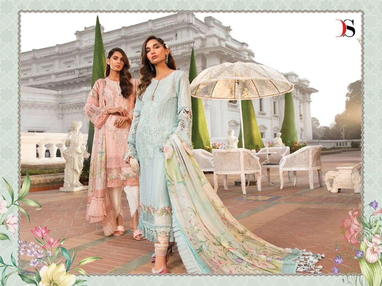 DEEPSY PRESENTS MARIA B LAWN-22  COLLECTION IN WHOLESALE RATE IN SURAT - SAI DRESSES 
