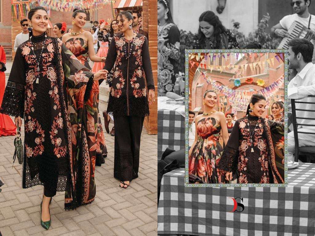 DEEPSY PRESENTS MUSHQ CATALOG EXCLUSIVE COTTON PRINTED PAKISTANI SALWAR SUITS PAKISTANI SUITS IN WHOLESALE PRICE IN SURAT- SAI DRESSES 