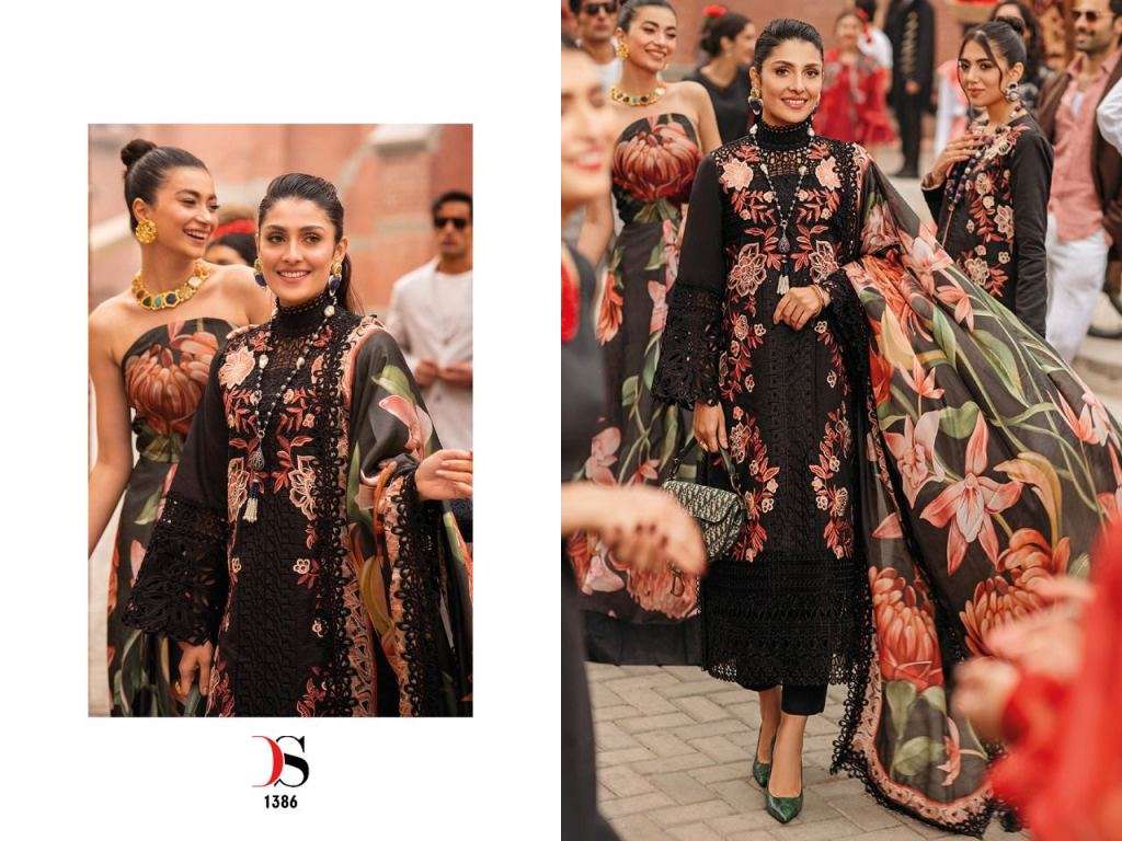 DEEPSY PRESENTS MUSHQ CATALOG EXCLUSIVE COTTON PRINTED PAKISTANI SALWAR SUITS PAKISTANI SUITS IN WHOLESALE PRICE IN SURAT- SAI DRESSES 