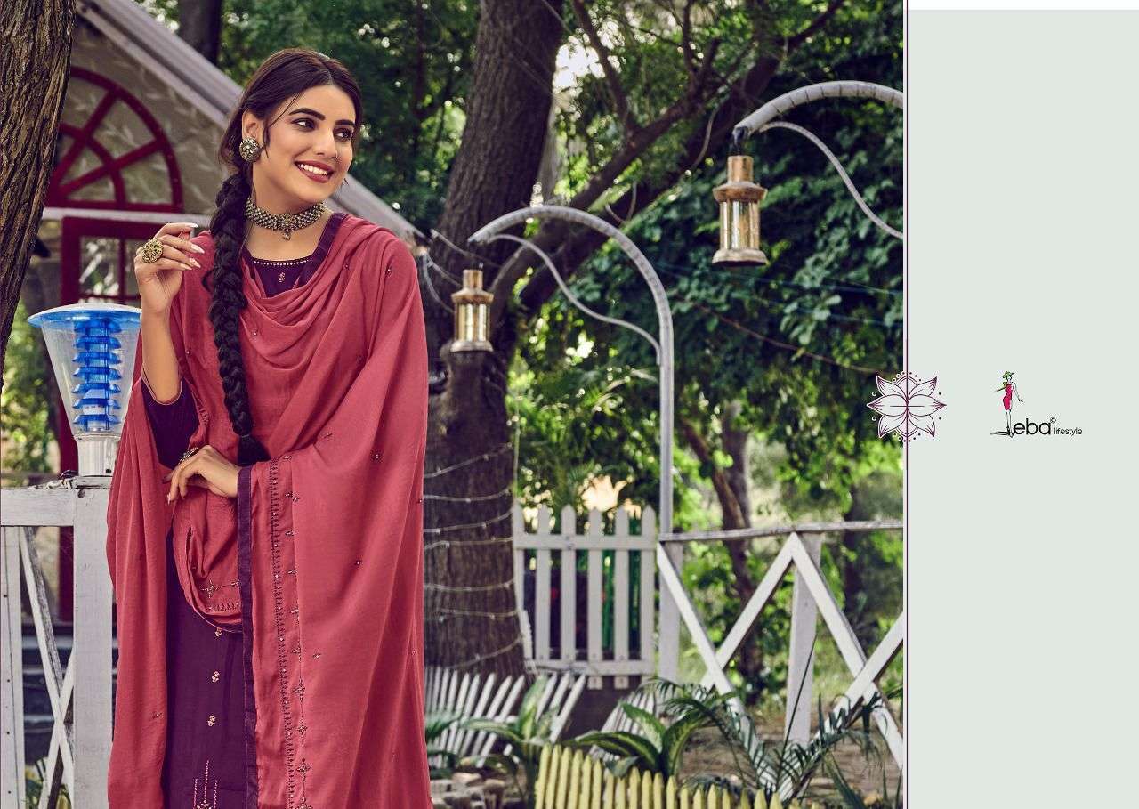 Eba Lifestyle Present Fitoor Vol 1 Series 1027-1030 Heavy Jam Cotton Suit In Wholesale Rate In Surat -Sai Dresses