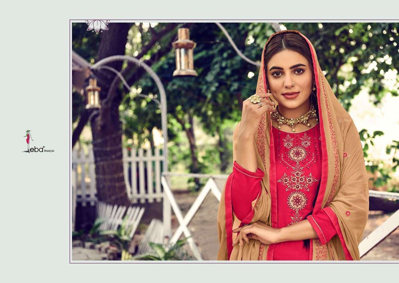 Eba Lifestyle Present Fitoor Vol 1 Series 1027-1030 Heavy Jam Cotton Suit In Wholesale Rate In Surat -Sai Dresses