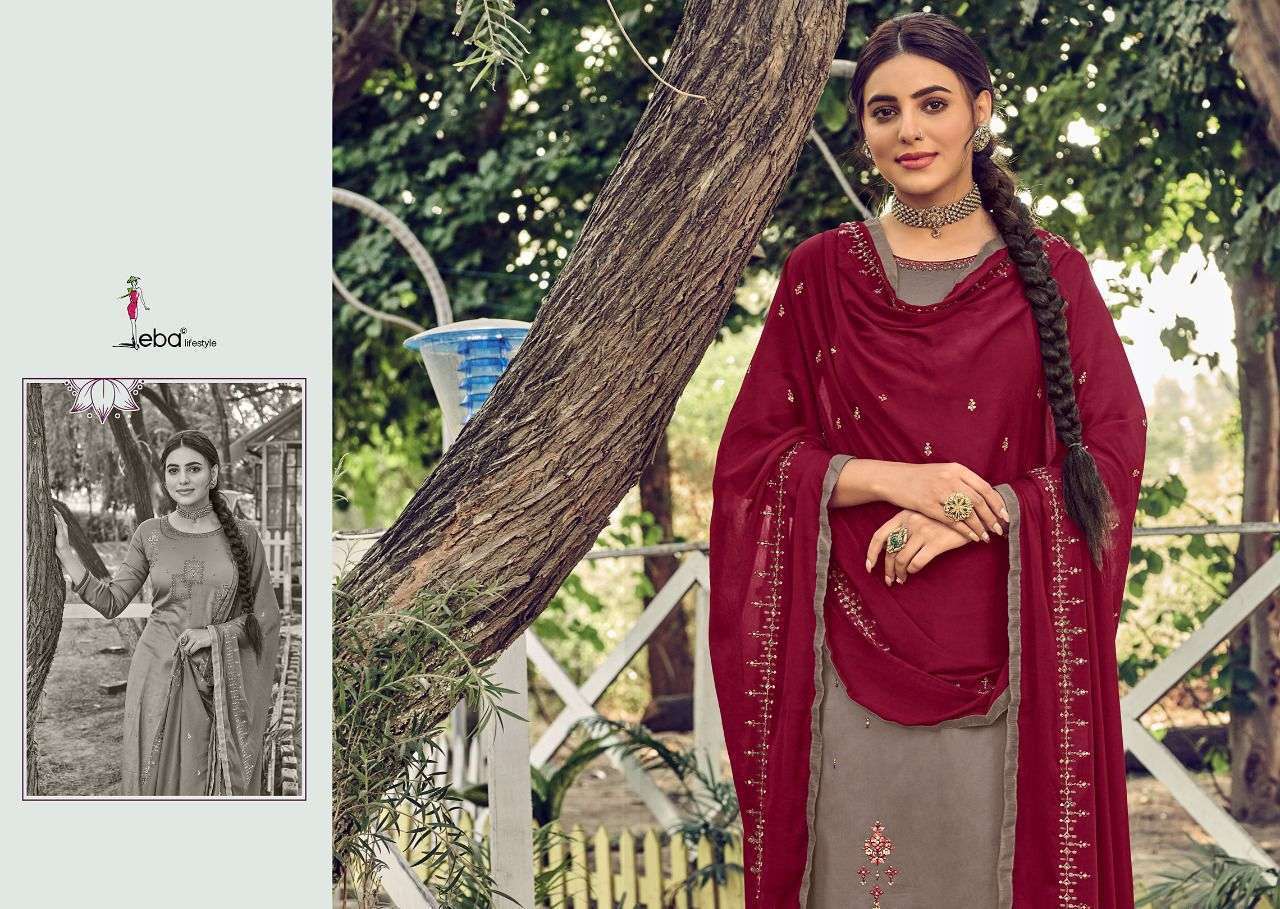 Eba Lifestyle Present Fitoor Vol 1 Series 1027-1030 Heavy Jam Cotton Suit In Wholesale Rate In Surat -Sai Dresses