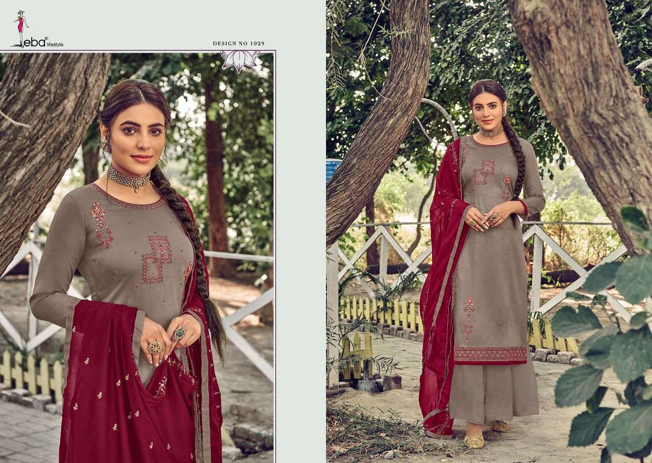 Eba Lifestyle Present Fitoor Vol 1 Series 1027-1030 Heavy Jam Cotton Suit In Wholesale Rate In Surat -Sai Dresses