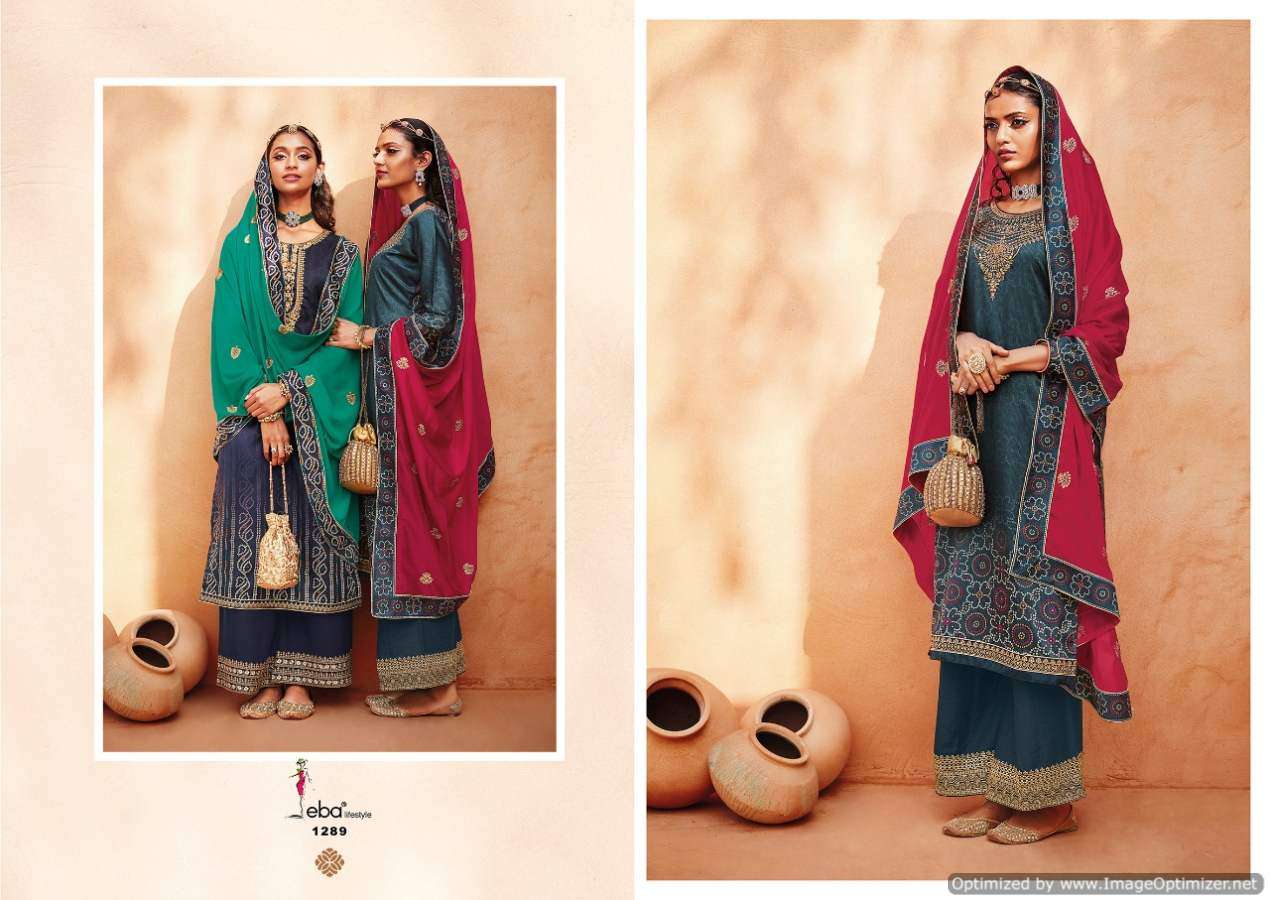 Eba Present Rang Bandhej 2 Embroidery Wear Salwaar Kameez Collection In Wholesale Price In Surat - Sai Dresses