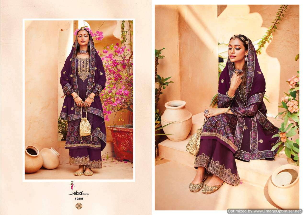 Eba Present Rang Bandhej 2 Embroidery Wear Salwaar Kameez Collection In Wholesale Price In Surat - Sai Dresses