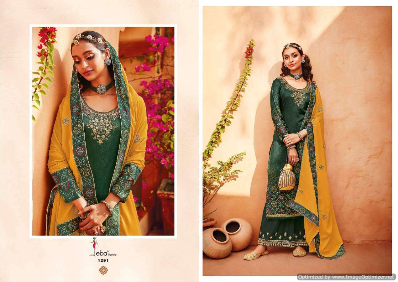 Eba Present Rang Bandhej 2 Embroidery Wear Salwaar Kameez Collection In Wholesale Price In Surat - Sai Dresses