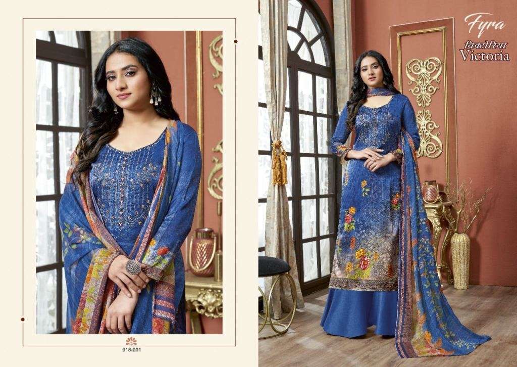 FYRA PRESENT VICTORIA CATALOG PURE JAM COTTON PRINTED DAILY WEAR DRESS MATERIALS IN WHOLESALE PRICE IN SURAT - SAI DRESSES