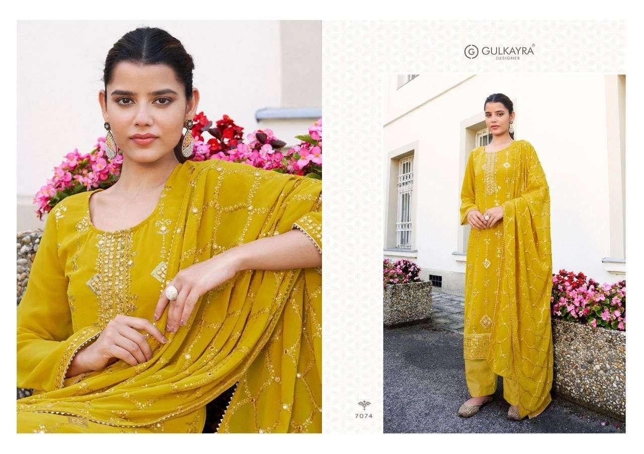 Gulkayra Designer Present Magic Plazzo Dress Material In Wholesale Price In Surat - Sai Dresses