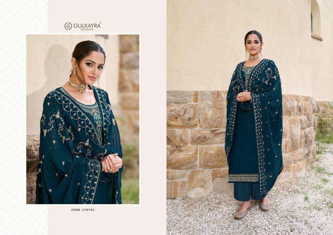 GULKAYRA DESIGNER PRESENTS NEW CATALOG CHARMI IN WHOLESALE RATE IN SURAT - SAI DRESSES