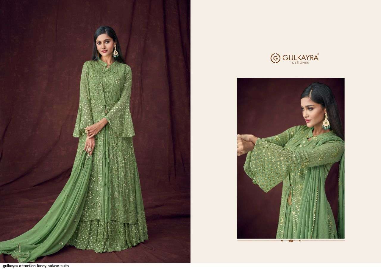 GULKAYRA PRESENT ATTRACTION LATEST READY MADE WEDDING COLLECTION IN WHOLESALE PRICE IN SURAT - SAI DRESSES