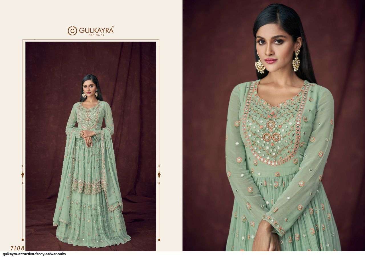 GULKAYRA PRESENT ATTRACTION LATEST READY MADE WEDDING COLLECTION IN WHOLESALE PRICE IN SURAT - SAI DRESSES