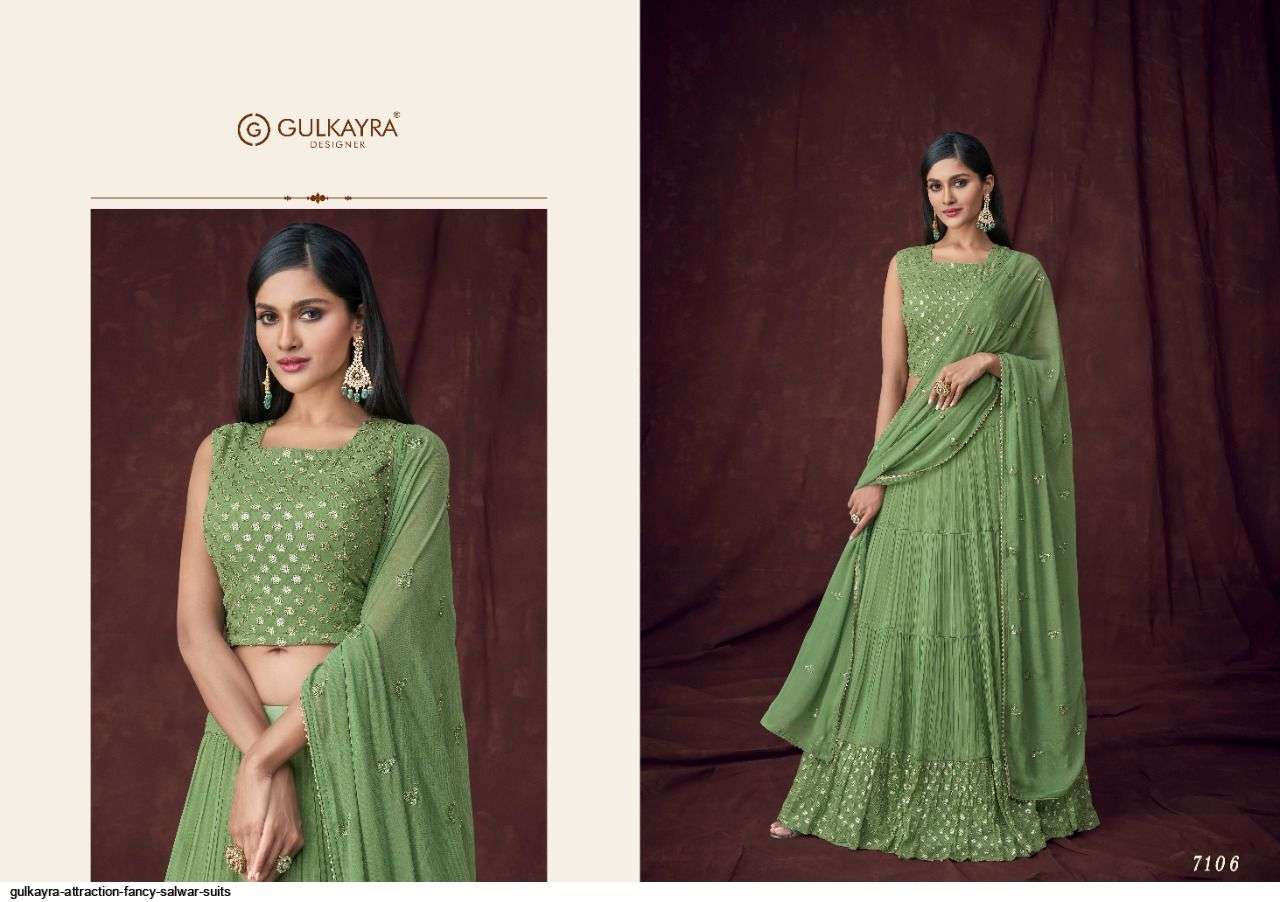 GULKAYRA PRESENT ATTRACTION LATEST READY MADE WEDDING COLLECTION IN WHOLESALE PRICE IN SURAT - SAI DRESSES