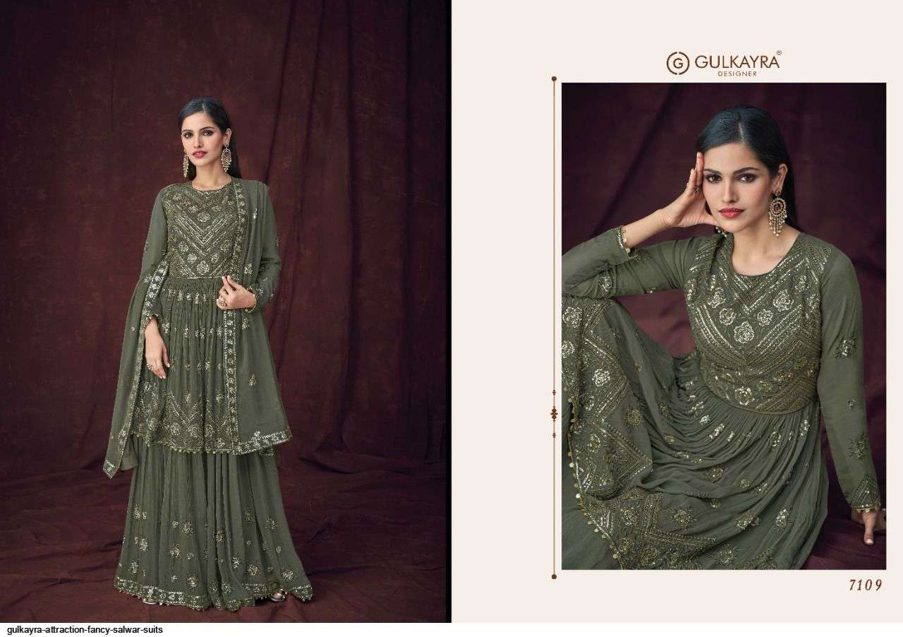 GULKAYRA PRESENT ATTRACTION LATEST READY MADE WEDDING COLLECTION IN WHOLESALE PRICE IN SURAT - SAI DRESSES