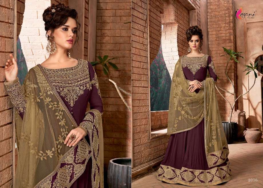   Kesari Trendz Present Nargish Vol1 Pant Style Dress Material In Wholesale Price In Surat - Sai Dresses