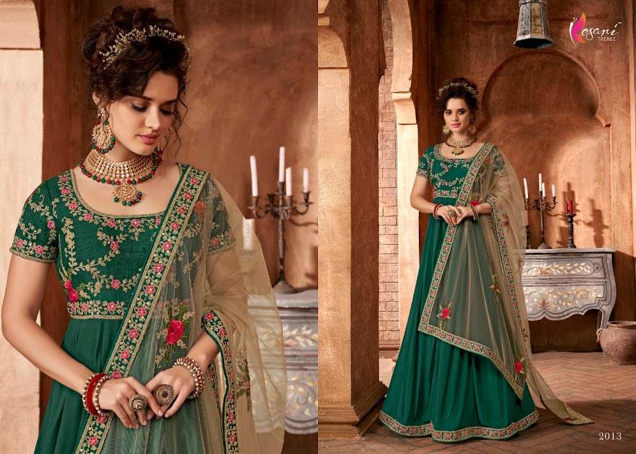   Kesari Trendz Present Nargish Vol1 Pant Style Dress Material In Wholesale Price In Surat - Sai Dresses