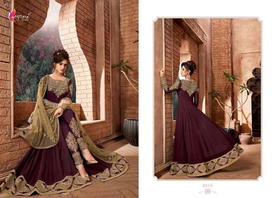   Kesari Trendz Present Nargish Vol1 Pant Style Dress Material In Wholesale Price In Surat - Sai Dresses