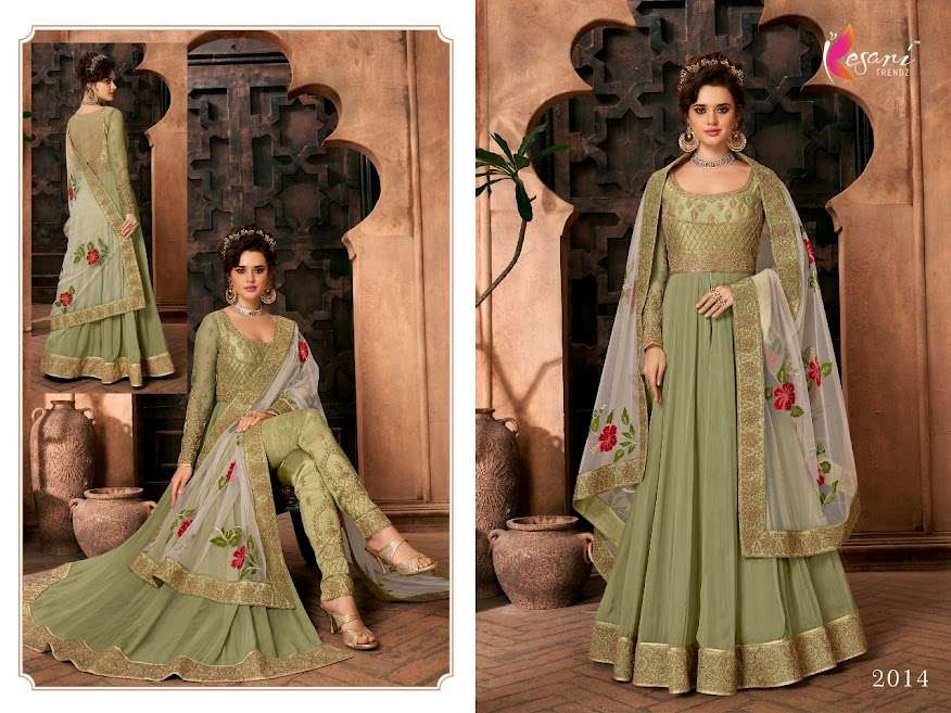   Kesari Trendz Present Nargish Vol1 Pant Style Dress Material In Wholesale Price In Surat - Sai Dresses