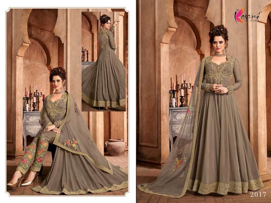   Kesari Trendz Present Nargish Vol1 Pant Style Dress Material In Wholesale Price In Surat - Sai Dresses