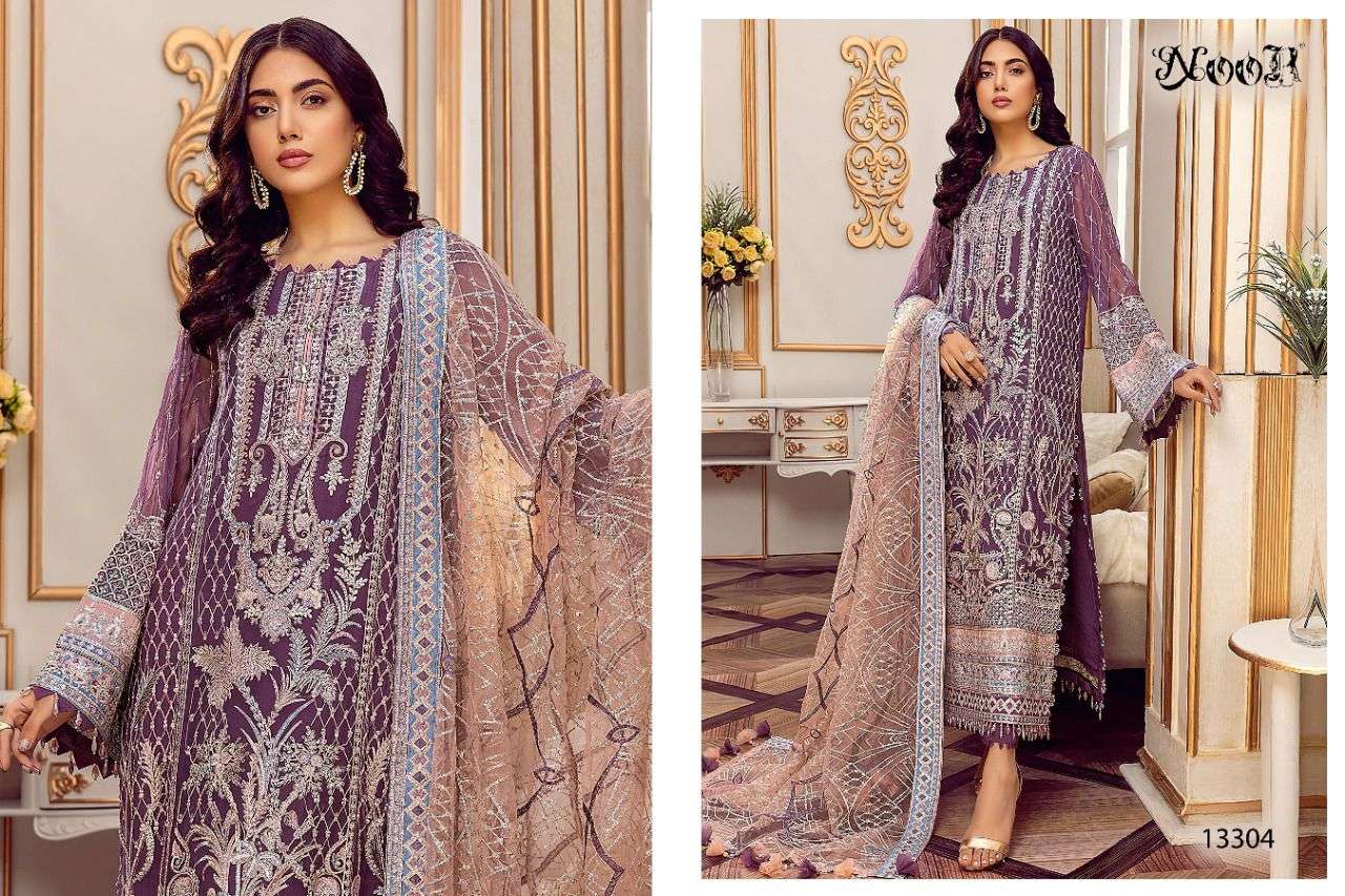 Partywear Cotton Unstitched Pakistani Dress Material